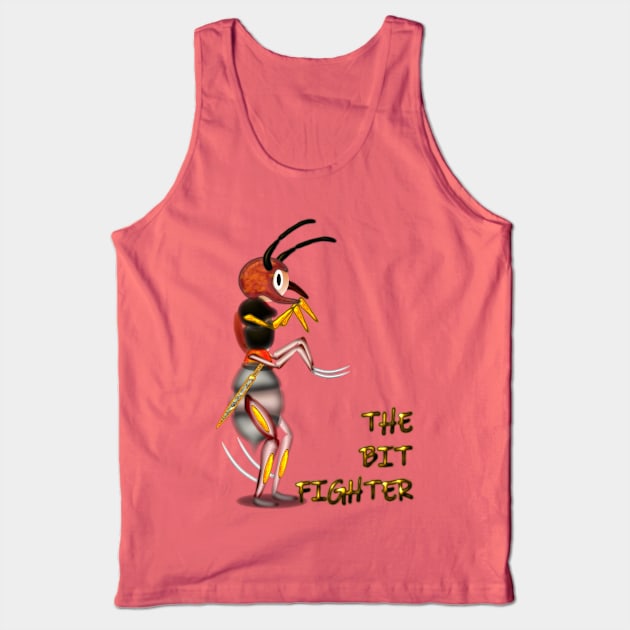 The Bit Fighter Tank Top by Zealjagan